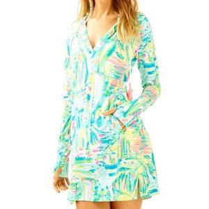 UPF 50+ Lilly Pulitzer Rylie Dress Swimsuit Cover